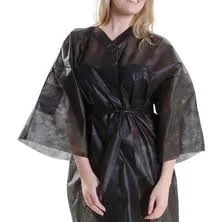 Einweg-Bademantel-Kimono aus Vliesstoff